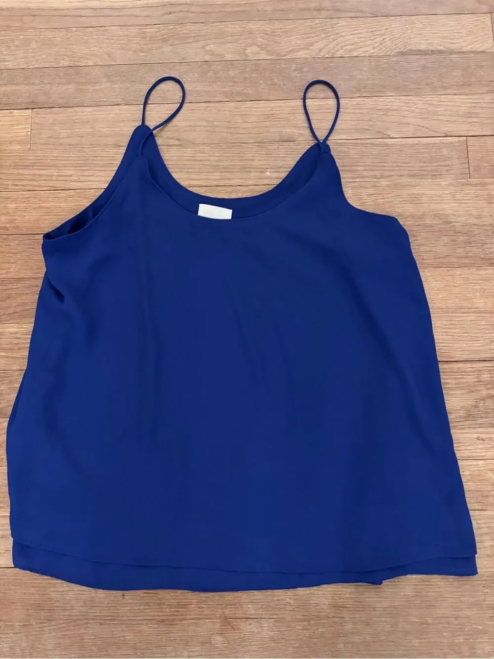 Harper Heritage Women's Blue Layered Cami Tank Top - Size M  b22